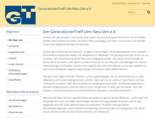 Tablet Screenshot of gt-ulm.de